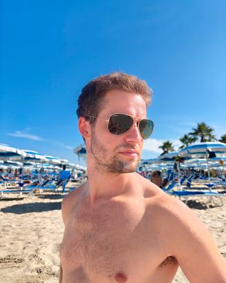 Ray Ban Aviator Vintage Montatura Dorata