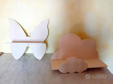 coppia di mensole FATTE A MANO