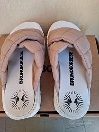 Ciabatte in eco nappa Bruno Bordese n.39 nuove.