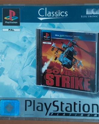 SOVIET STRIKE PLATINUM SONY PLAYSTATION 1 