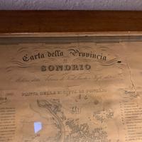 Cartina antica provincia di SONDRIO