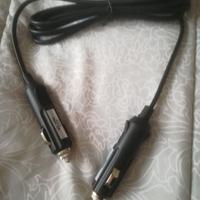 Cavo auto lungo 143 cm spinotti tipo accendisigari