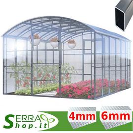 Serra tunnel box 3x4 policarbonato a casetta orto