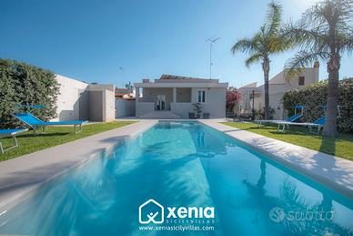 Villa con piscina privata a 600m dalla spiaggia