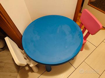 Tavolino per bambini Ikea + sedie