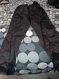 giacca e pantaloni da moto da pioggia 