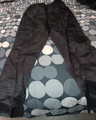 giacca e pantaloni da moto da pioggia 