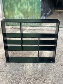 Scaffale nero legno