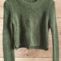 Maglione corto donna lana. Taglia S. Come nuovo.