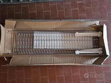 Scolapiatti Piattaia 86cm per pensili da 90cm