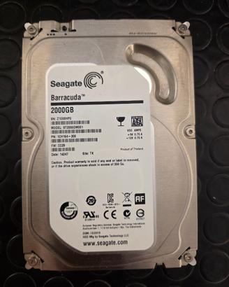 Hard Disk Seagate Barracuda 2TB