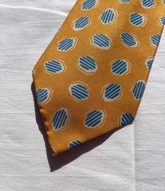 Cravatta vintage Krizia 100% seta Made in Italy