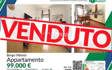 TRILOCALE CON DOPPIA ESPOSIZIONE IN VIA GINO LISA