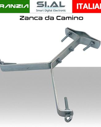 zanche a y fissaggio antenna a camino