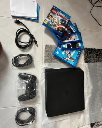 Playstation4 con 5 giochi