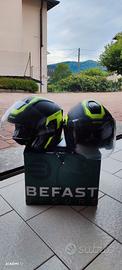 Coppia di caschi moto BEFAST