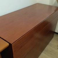 cassettiera in legno massello 