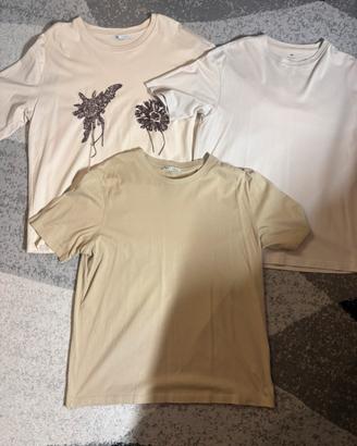 Blocco 3 T-shirt Zara e H&M (M/L/XXL)
