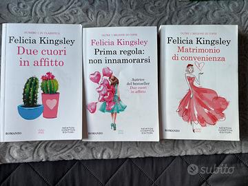 Set 3 libri Felicia Kingsley