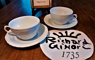 RICHARD GINORI "Vecchio Ginori" set  colazione