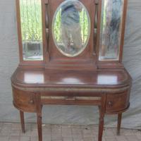 Mobile bagno petineuse toilette specchio tavolino