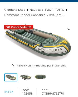 gommone intex nuovo