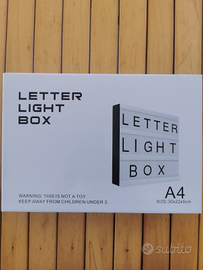 Lavagna luminosa con 96 lettere & simboli