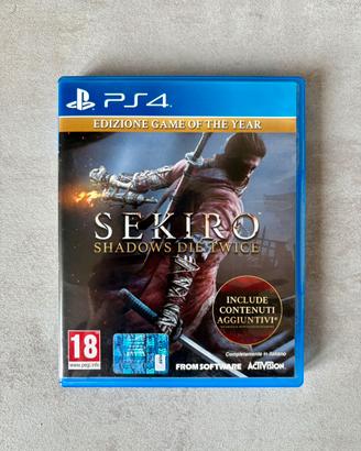 Sekiro game of the year italiano ps4/ps5