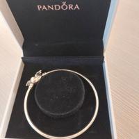bracciale pandora con cuore alato 