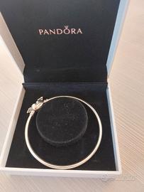 bracciale pandora con cuore alato 