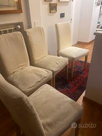 4 Sedie Ikea Bergmund