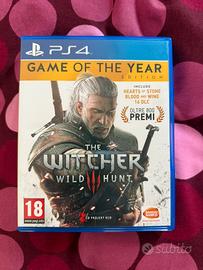 The Witcher 3 Goty PS4