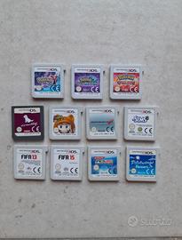nintendo 3DS DS giochi cartucce 