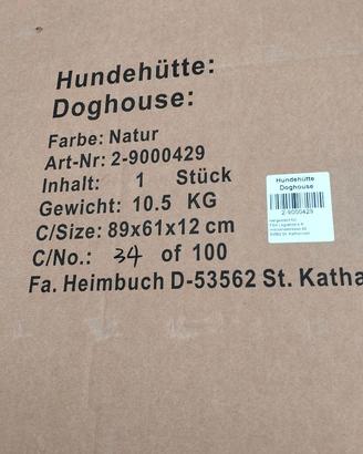 Cuccia per cani taglia media