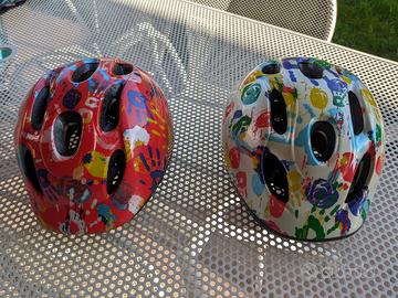 2 Caschi bici da bambino