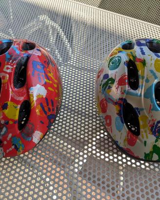 2 Caschi bici da bambino