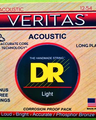 DR VERITAS ACOUSTIC 12-54 (2 CORDE GRATUITE)