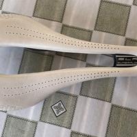 Sella bici SLR superflow bianca