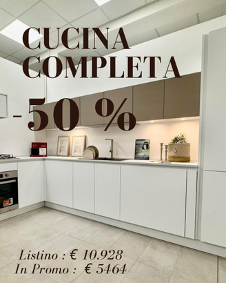 CUCINA COMPLETA A META' PREZZO
