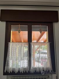 2 Finestre in legno con doppio vetro