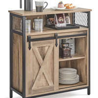 VASAGLE Credenza, Mobile da Cucina, Armadietto Org