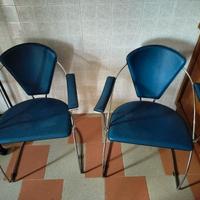 Coppia di sedie vintage Linda design Arrben