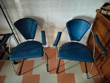 Coppia di sedie vintage Linda design Arrben