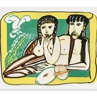 Litografia Remo Brindisi