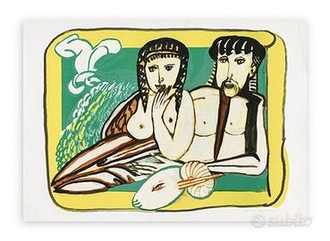 Litografia Remo Brindisi