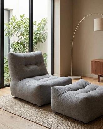 Poltrona e pouf