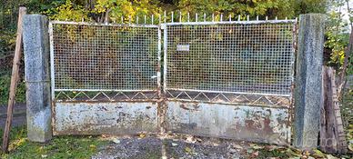 Robusto cancello in ferro 3,7 m x Alt 2 m