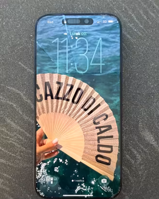 Iphone 17 pro max blu 256gb