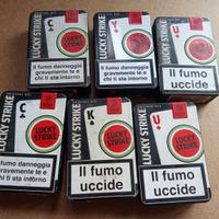 lotto 6 portasigarette Lucky Strike