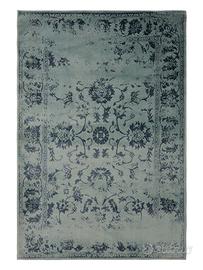 TAPPETO FANTASIA TURCHESE SCURO pelo corto 200x300